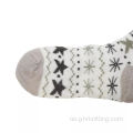 Winterfrauen Anti -Slip Chunky Slipper Socken